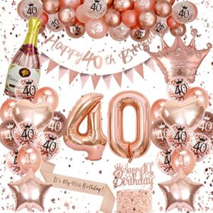 40th Birthday Decoration for Women