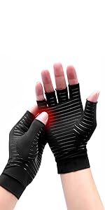 Copper Compression Gloves