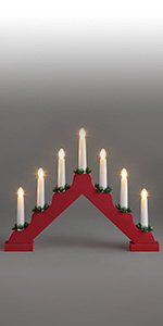 Battery Red Candle Bridge