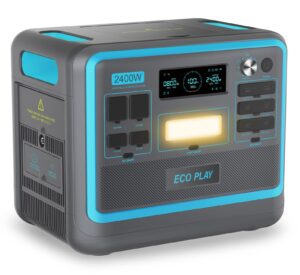 Portable Power Station 2400W (Peak 4800W)