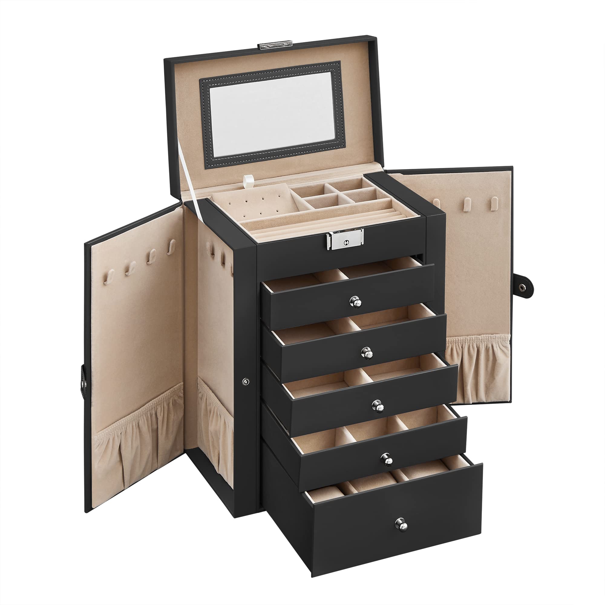 SONGMICS Jewellery Box 6 Tiers
