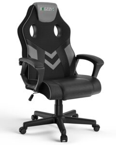 bigzzia Gaming Chair Ergonomic Office Chair - PU Leather Computer Chair With Headrest