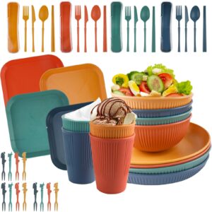 48 PCS Unbreakable Dinner Set