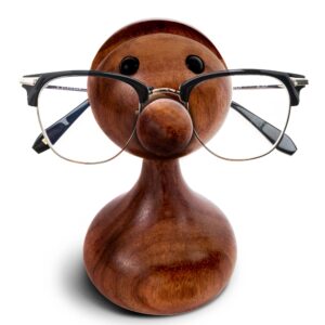 Spectacle Holder-Handmade Wooden Carved Bird -Shaped Eyeglass Spectacle Holder，Display Stand for Glasses - Decorative Desktop/Office/Home Accessories by Atlantic Traders