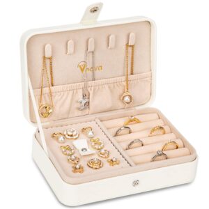 Voova Travel Jewellery Box Organiser for Women Girls