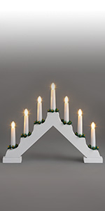 Battery White Candle Bridge