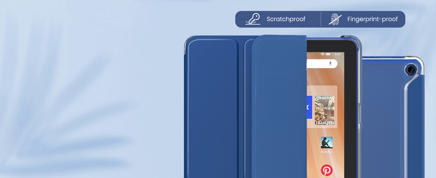 Fire HD 10 & HD 10 Plus case with auto wake/sleep and dual viewing angles