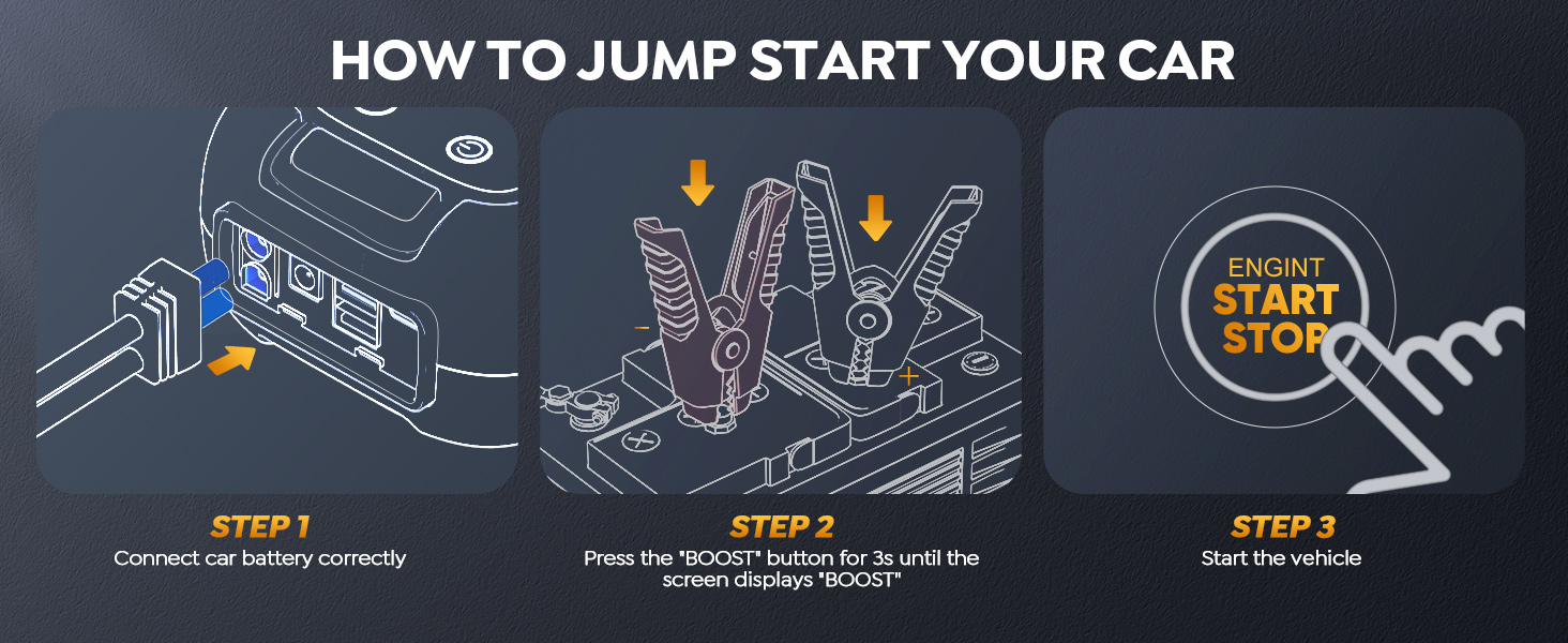 jump start your car
