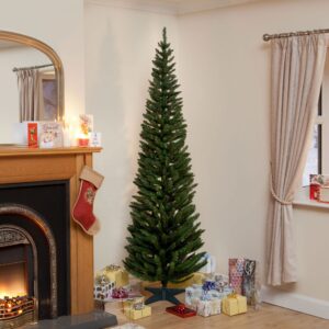 210cm (7ft) Norway Spruce Slim Tree With 401 Tips