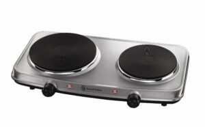 Russell Hobbs 2 Plate Mini Hot Plate Hob 15199
