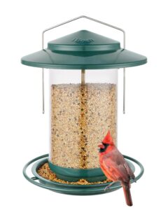 iBorn Metal Bird Feeder for Outside Hanging