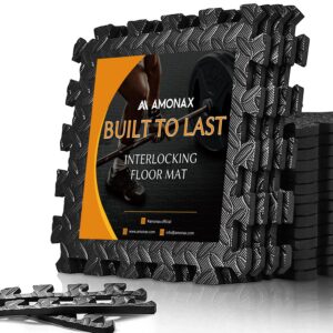 AMONAX Exercise Interlocking Floor Mats