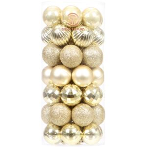 Sea Team 46-Pack Christmas Ball Ornaments with Strings
