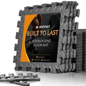Amonax Exercise Interlocking Floor Mats