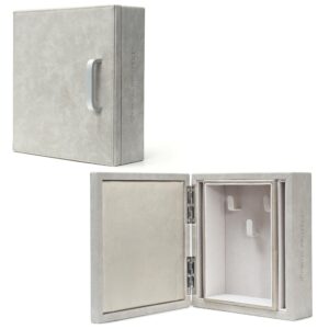 Prime Protect Faraday Box for Car Keys - Premium Design Key Organiser| Car Key Signal Blocker Box| Keyless Car Key Signal Blocker Box|Wall Mounted | Easy to Install| Extra Large (Light Grey)