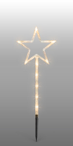 Warm White LED Star Path Lights