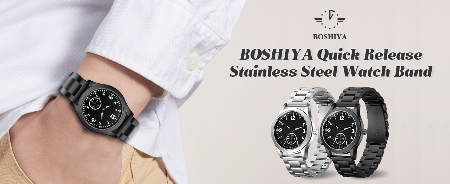 20mm Metal Watch Straps