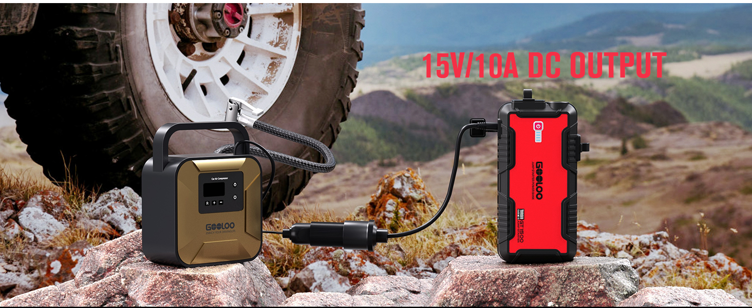 GOOLOO Jump Starter Power Pack