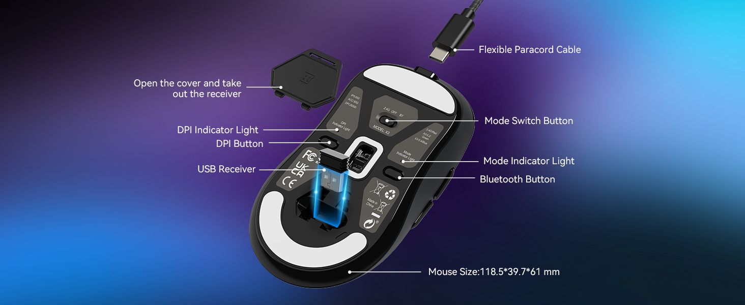 Wireless Gaming Mouse