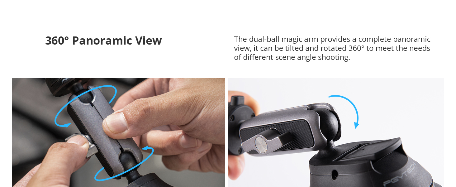 PGYTECH CapLock Suction Mount
