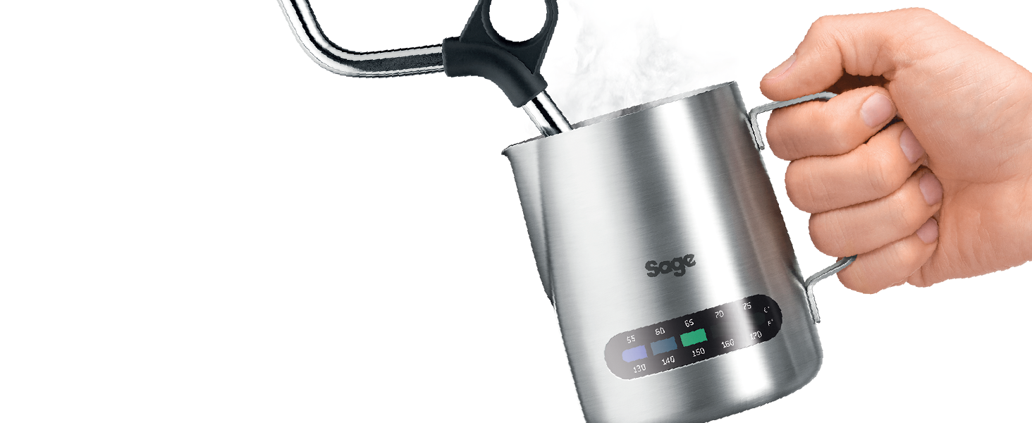 Hand crafted microfoam for latte art