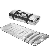 Camping Mat, Foldable Aluminium Foil Foam Blanket Sleeping Pad Picnic Tent Rug