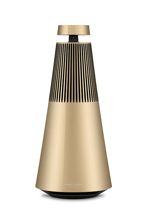 Bang Olufsen BeoSound 2 Gen 3 Gold Tone Premium Wireless Bluetooth Wifi Loud Speaker