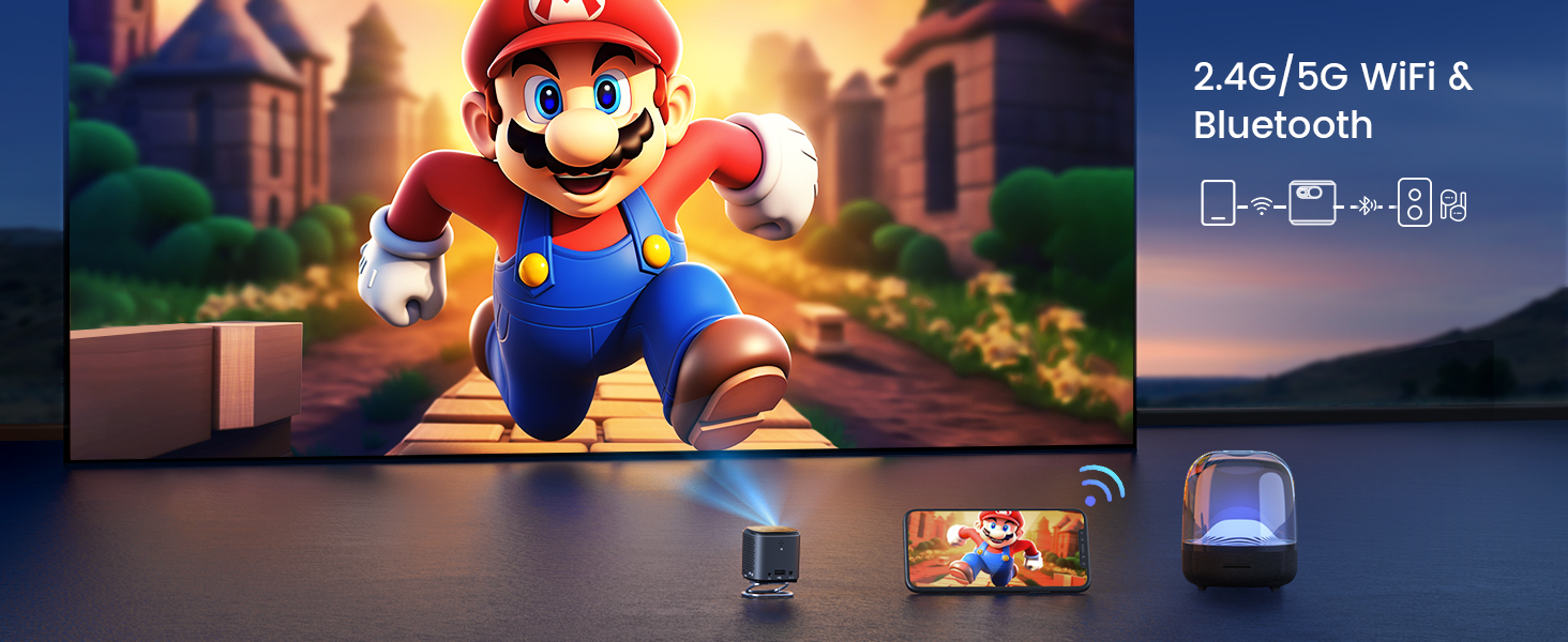 5G WIFI CONNECTION & BLUETOOTH 5.2