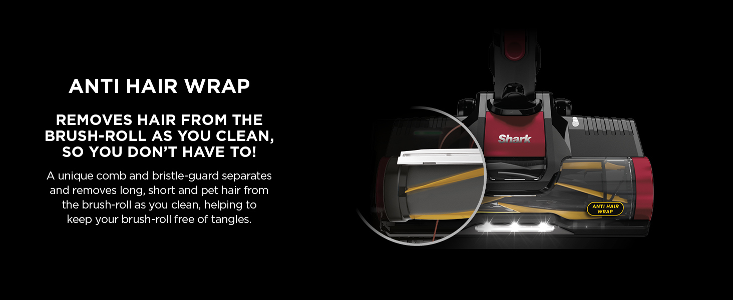 Shark Cordless Stick Vacuum Cleaner, Anti Hair Wrap, 40 Minute Run Time Battery, Flexible Vacuum