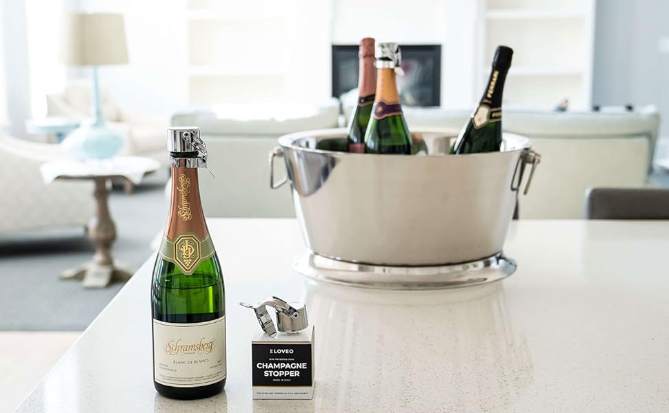 Kloveo champagne stoppers home kitchen