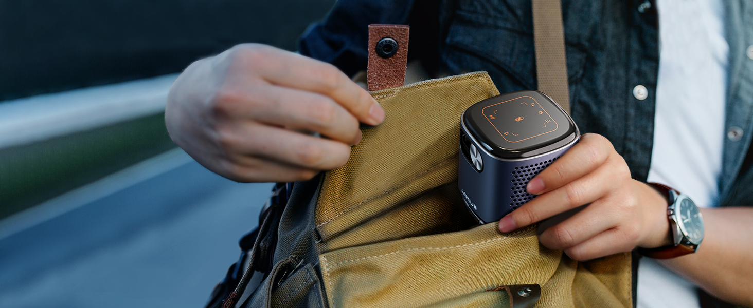 WiMiUS Portable Mini Projector