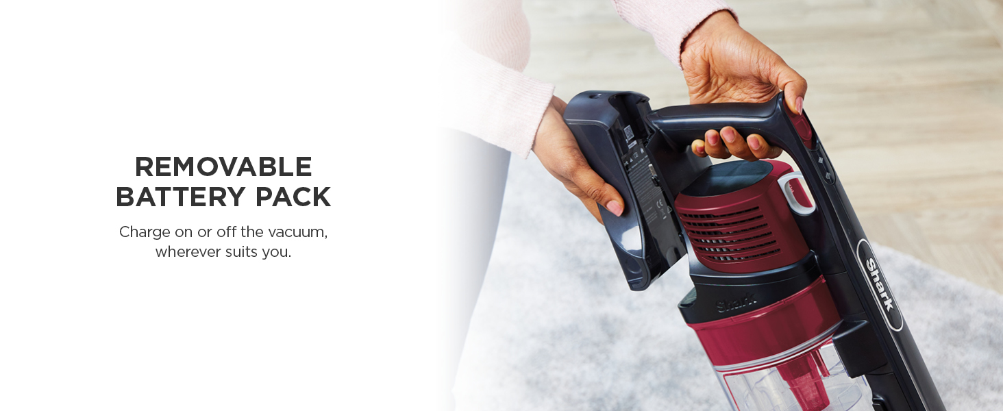 Shark Cordless Stick Vacuum Cleaner, Anti Hair Wrap, 40 Minute Run Time Battery, Flexible Vacuum