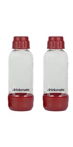 0.5L bottles red