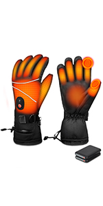 Neialla Heated Gloves Rechargeable For Men Women