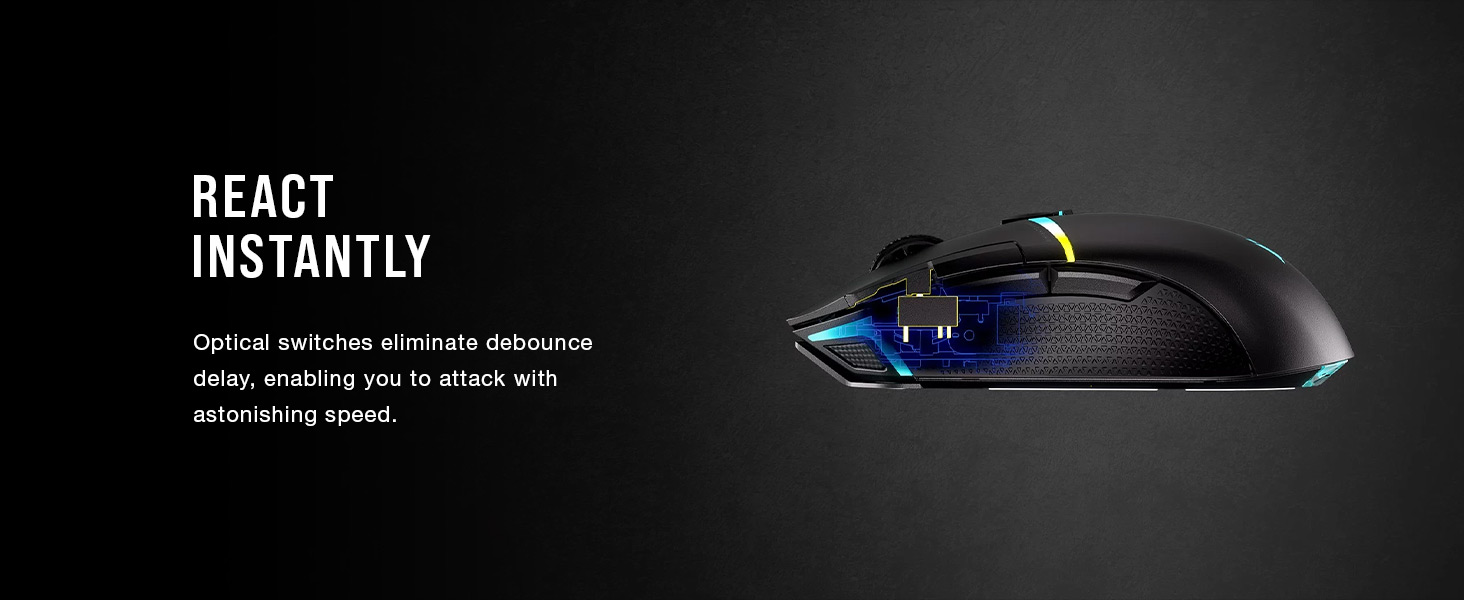 Optical switches, gaming mouse, pc mouse, gaming wireless mouse