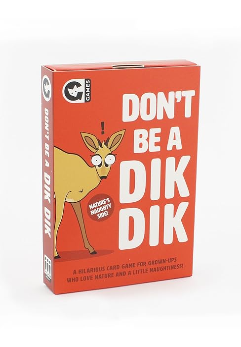 don't be a dik dik card game