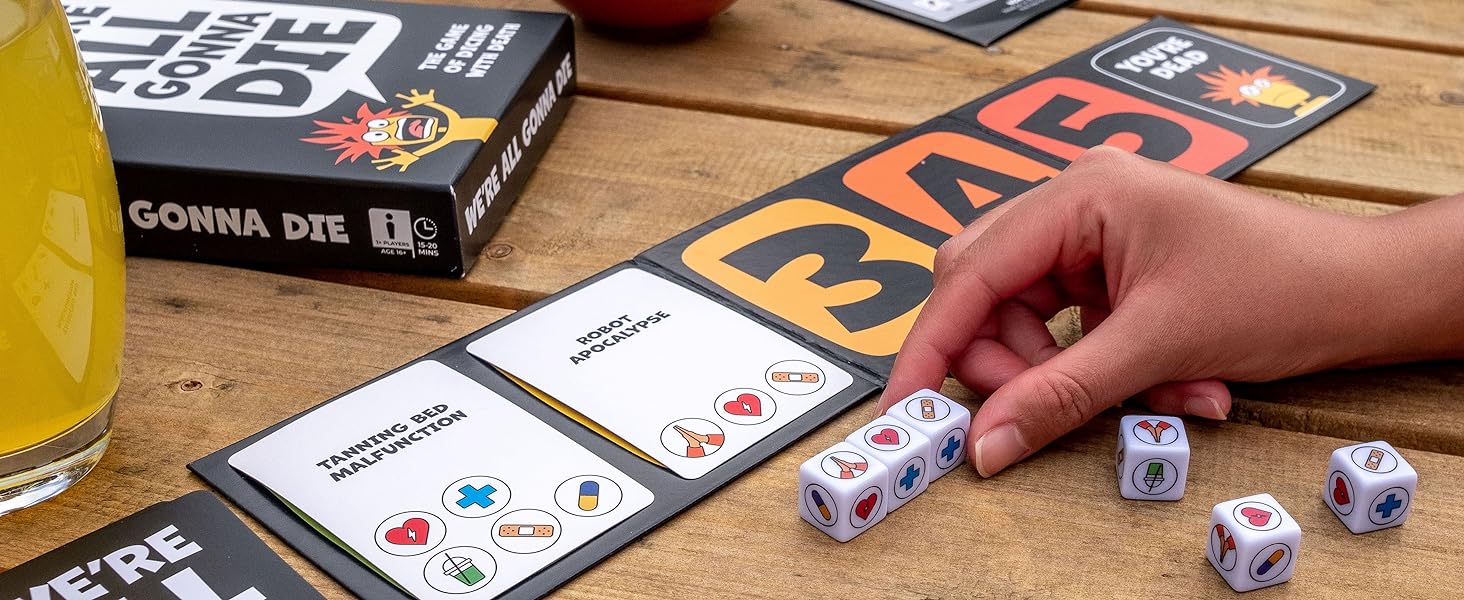 Matching dice to cards