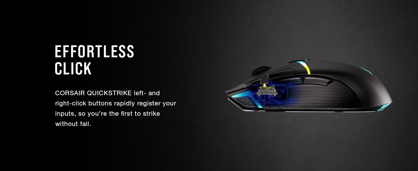 QUICKSTRIKE mouse, gaming mouse, pc mouse, gaming wireless mouse