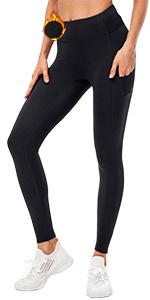thermal yoga leggings