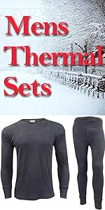 Gaffer Mens Thermal Sets Bottoms Tops