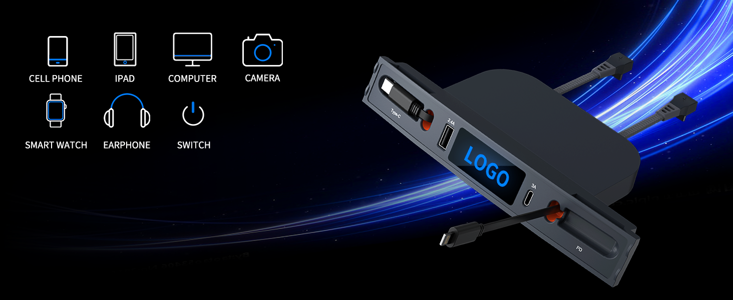 MIRAIDON Tesla USB Hub