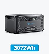 BLUETTI Expansion Battery B300, 3072Wh LiFePO4 Battery Pack for Power Station