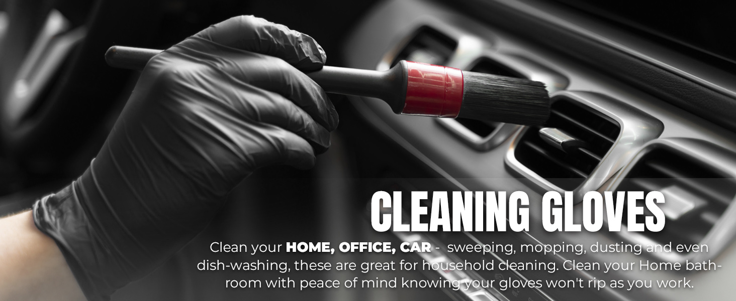 Black Disposable gloves