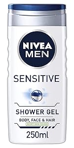 nivea men sensitive shower gel