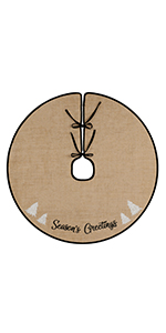 burlap tree skirt