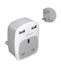 UK to India Plug