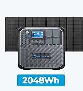 BLUETTI Solar Generator EB3A with PV120 Solar Panel Included, 268Wh Portable Power