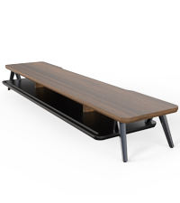 dual monitor stand riser