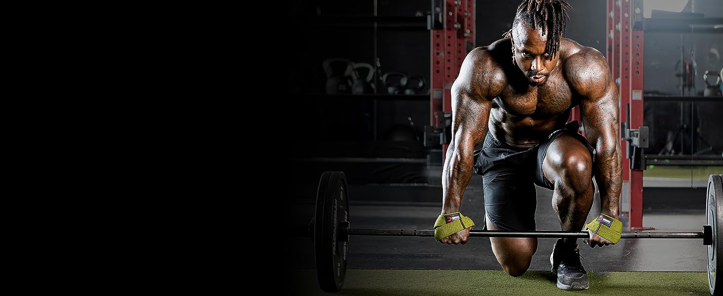 weightlifting straps padded