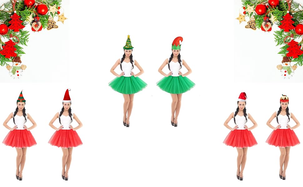 Kids Christmas Tutu Costume